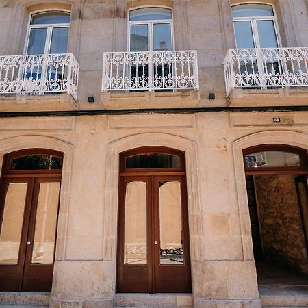 Apartamentos Rúa Vella Caldas De Reis Esterno foto