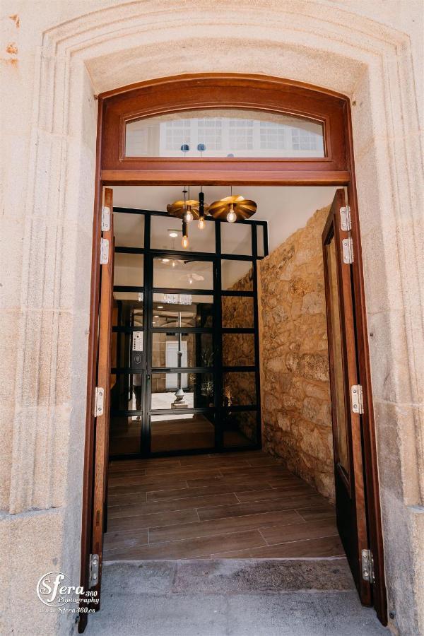 Apartamentos Rúa Vella Caldas De Reis Esterno foto